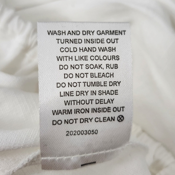 Finders Keepers Blouse 4 Ivory White Lattice Long Sleeve Crop Top Sample - Picture 10 of 13